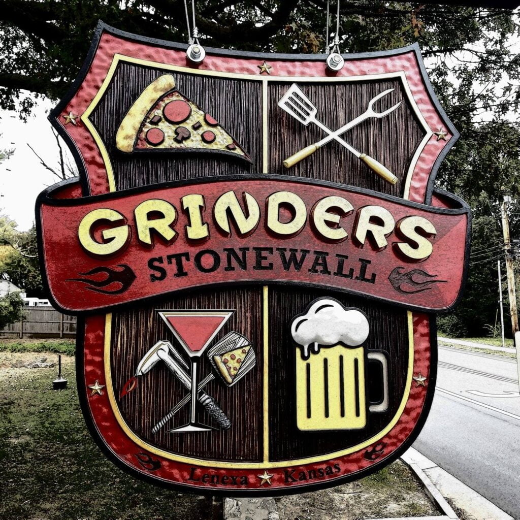 Grinders Pizza (Stonewall) Triple D Life